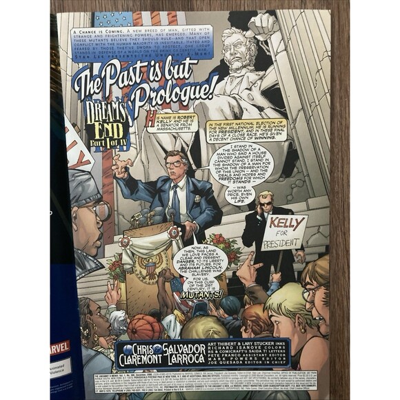 Uncanny X-Men: No. 388 & 389. Marvel Comics (2000) Dream's End Part 1 - Picture 4 of 7